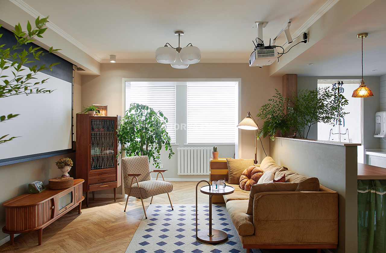 两居室小户型法式复古,小户型房子复古风