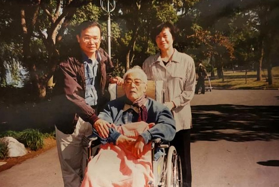 巴金生前录像,李小棠和巴金