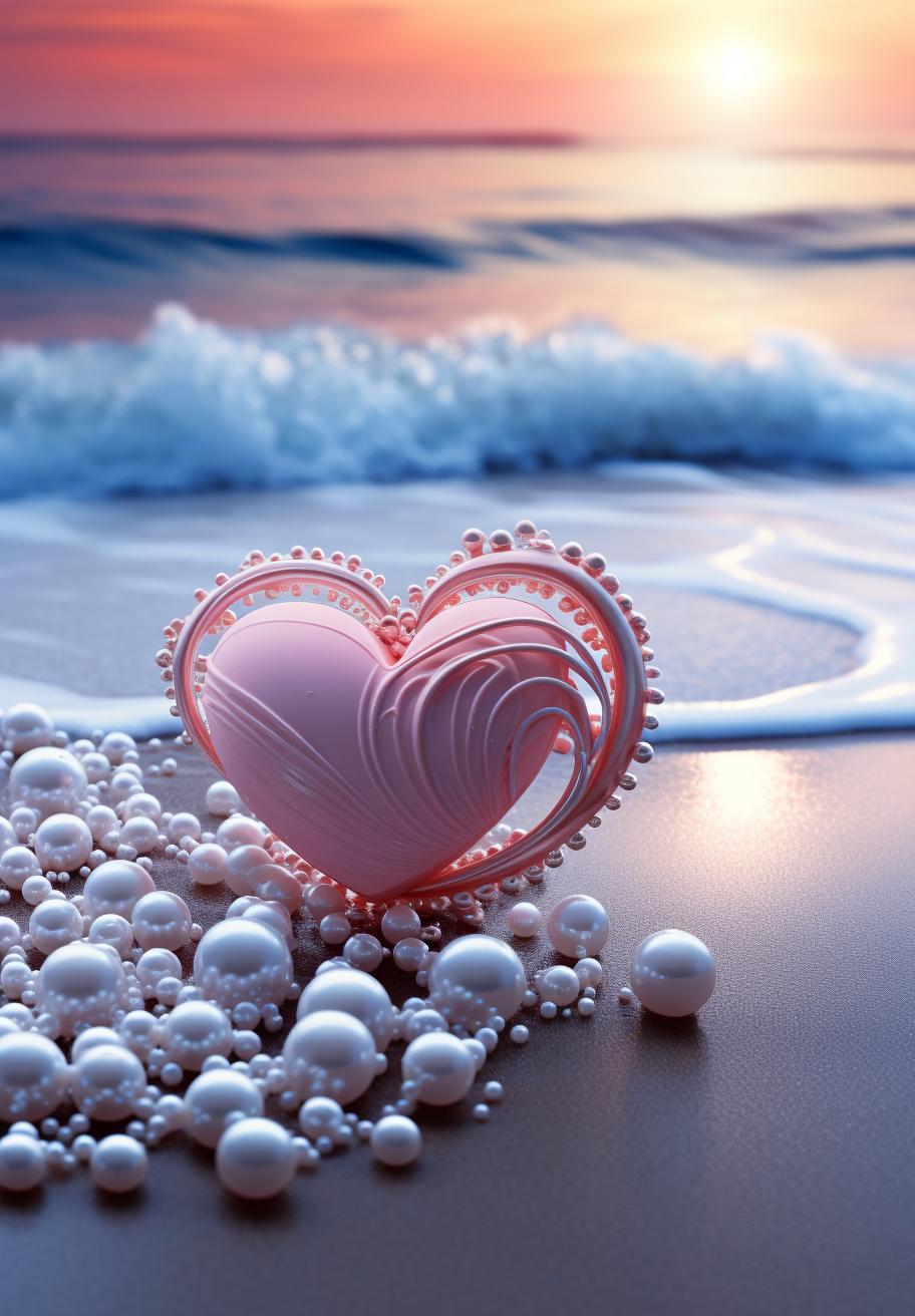 心形图片大全唯美简单,漂亮的心形图