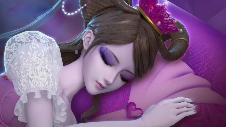 梦公主的梦宠曝光了，它和梦公主的造型略接近，这是一只猫？