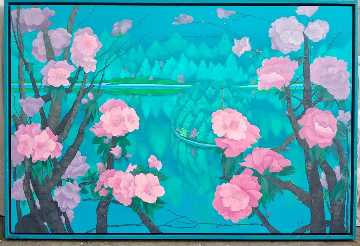 风景后期水墨,风景后期前后对比