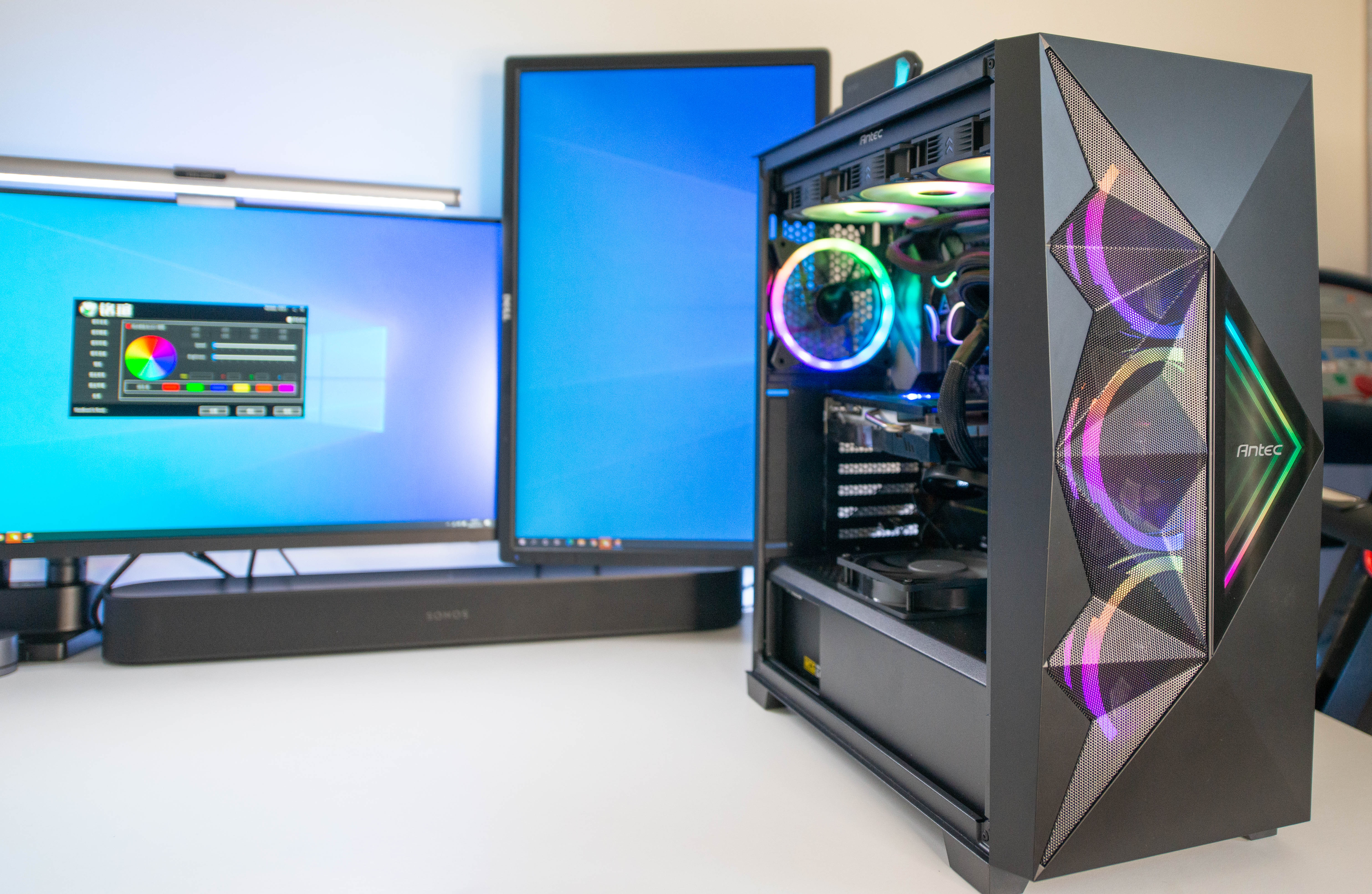 diy水冷显卡教程,电脑组装rgb灯光