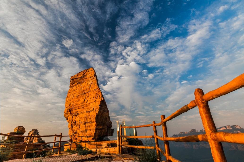 在东太行，与沧海桑田合个照