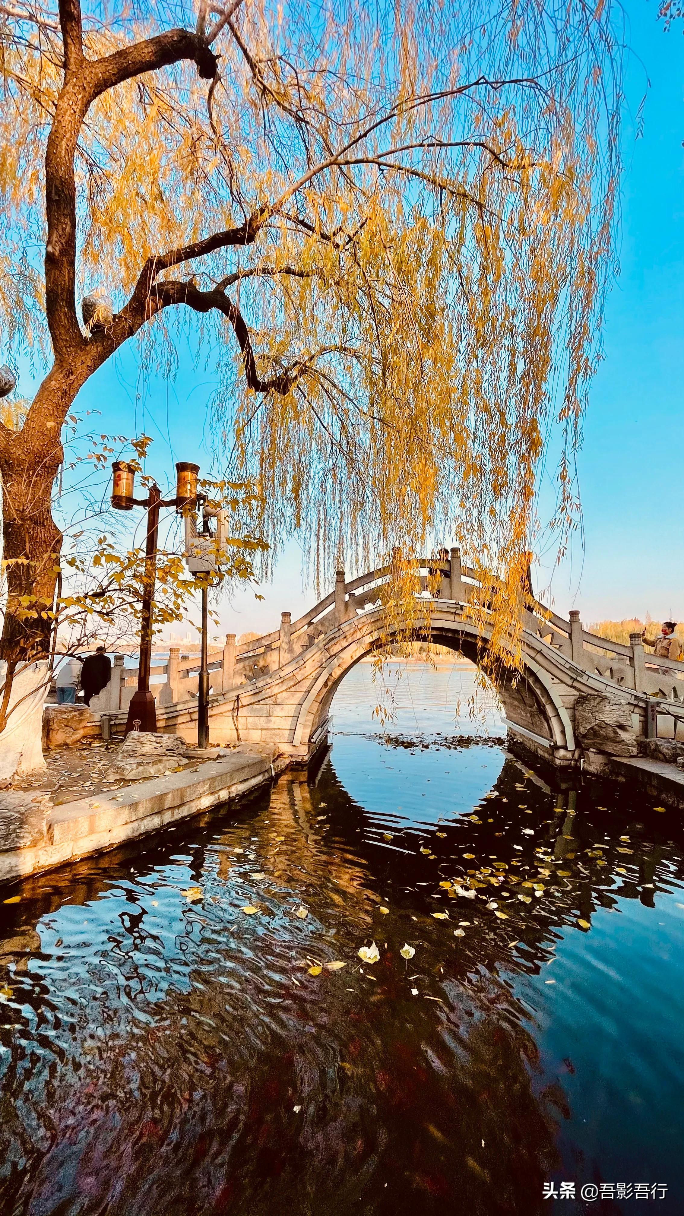 济南大明湖秋冬图片高清,初春大明湖美景图片