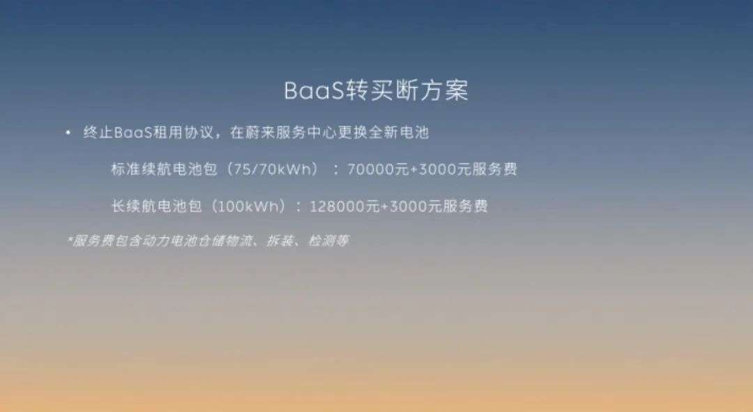蔚来es6租电池还是买断划算,蔚来租赁电池后面可以买断吗