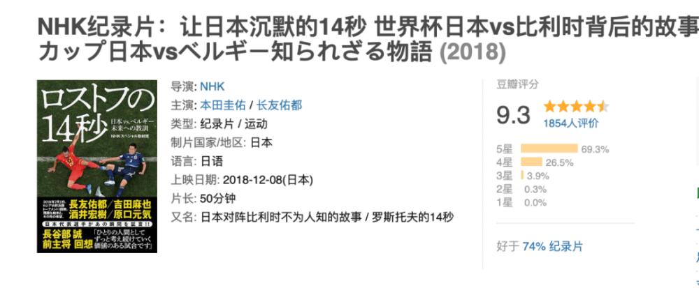 18年世界杯纪录片泪目瞬间,日本比利时世界杯最后14秒纪录片