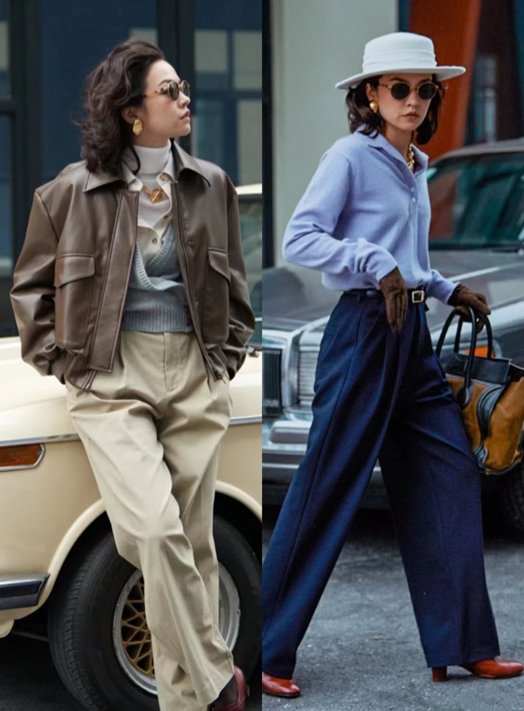 这个秋冬爱上“复古风”，优雅时尚又精致，邂逅更美的自己