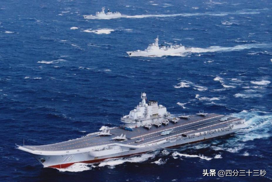 辽宁舰航母编队震撼视频,非常强大的辽宁舰