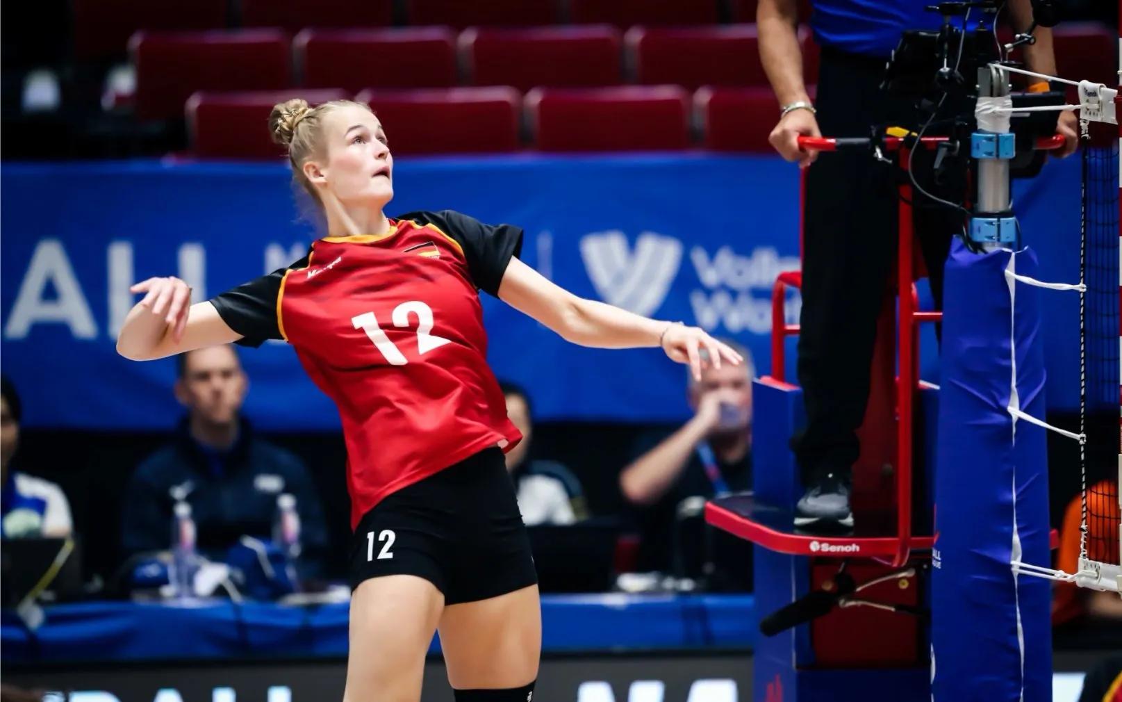 中国女排3-0击败德国队数据分析,中国女排对阵海宁执教的德国女排