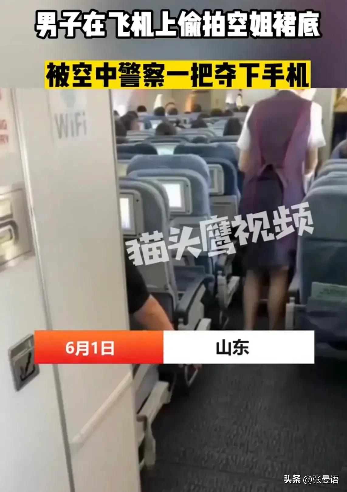 男子飞机上偷拍空姐裙底,男子飞机上偷拍空姐被发现