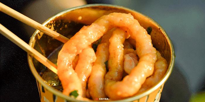 被套头了，「炸卤虎皮肥肠王」来了