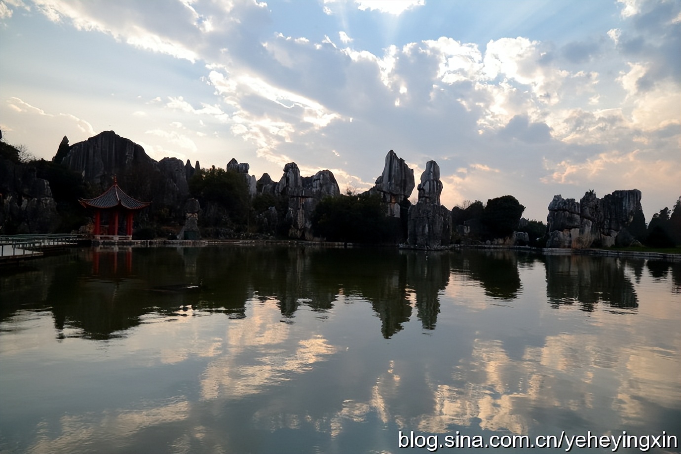 世界地质公园云南石林风景区,昆明石林国家地质公园