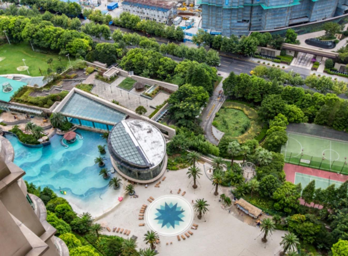 上海世茂滨江花园8号楼视角,上海世茂滨江花园看外滩