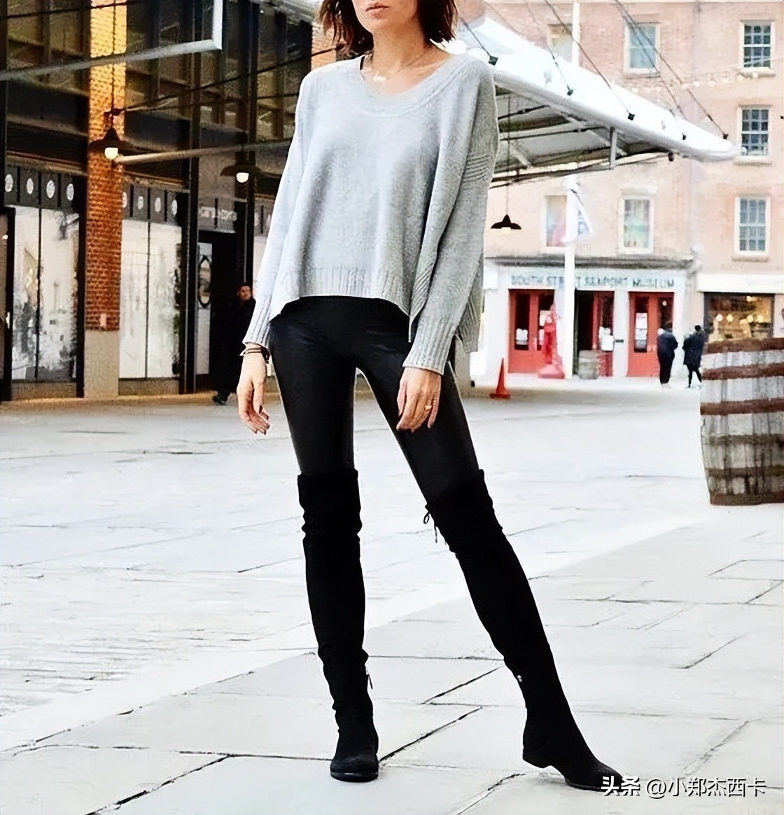 靴子要怎么搭配才显得腿细,你们靴子都是怎么搭配的