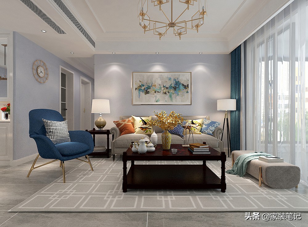 以前觉得美式很复杂,但是看了深圳夫妻的简美风后,改变了我想法