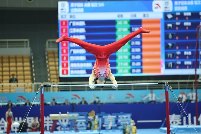 今年全国男子体操冠军,中国体操队获冠军纪录