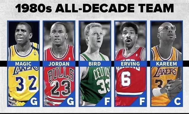 80年代vs100年代,80年代总决赛对阵