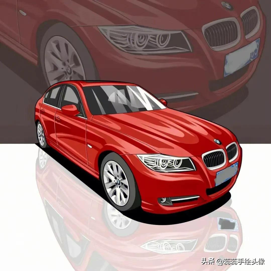 漫画头像做微信头像好吗,汽车漫画头像