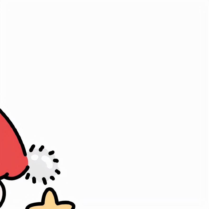 圣诞九宫格创意配图,适合发朋友圈的圣诞九宫格图片