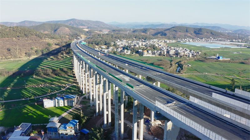 新昆楚大高速楚雄昆明入口,新昆楚大高速楚雄段