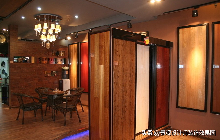 木地板店设计效果图大全集,品牌地板专卖店设计效果图大全