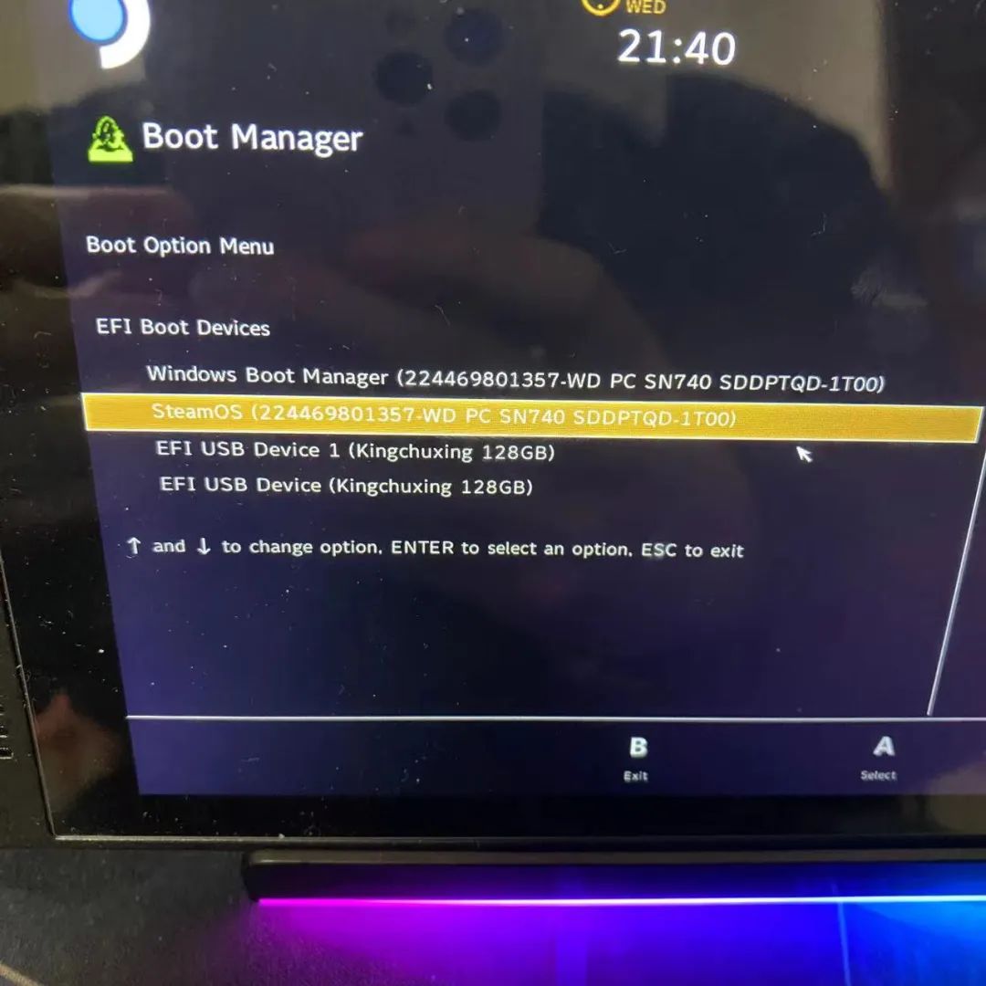 steamdeck换硬盘装双系统,steamdeck如何重新安装steamos系统