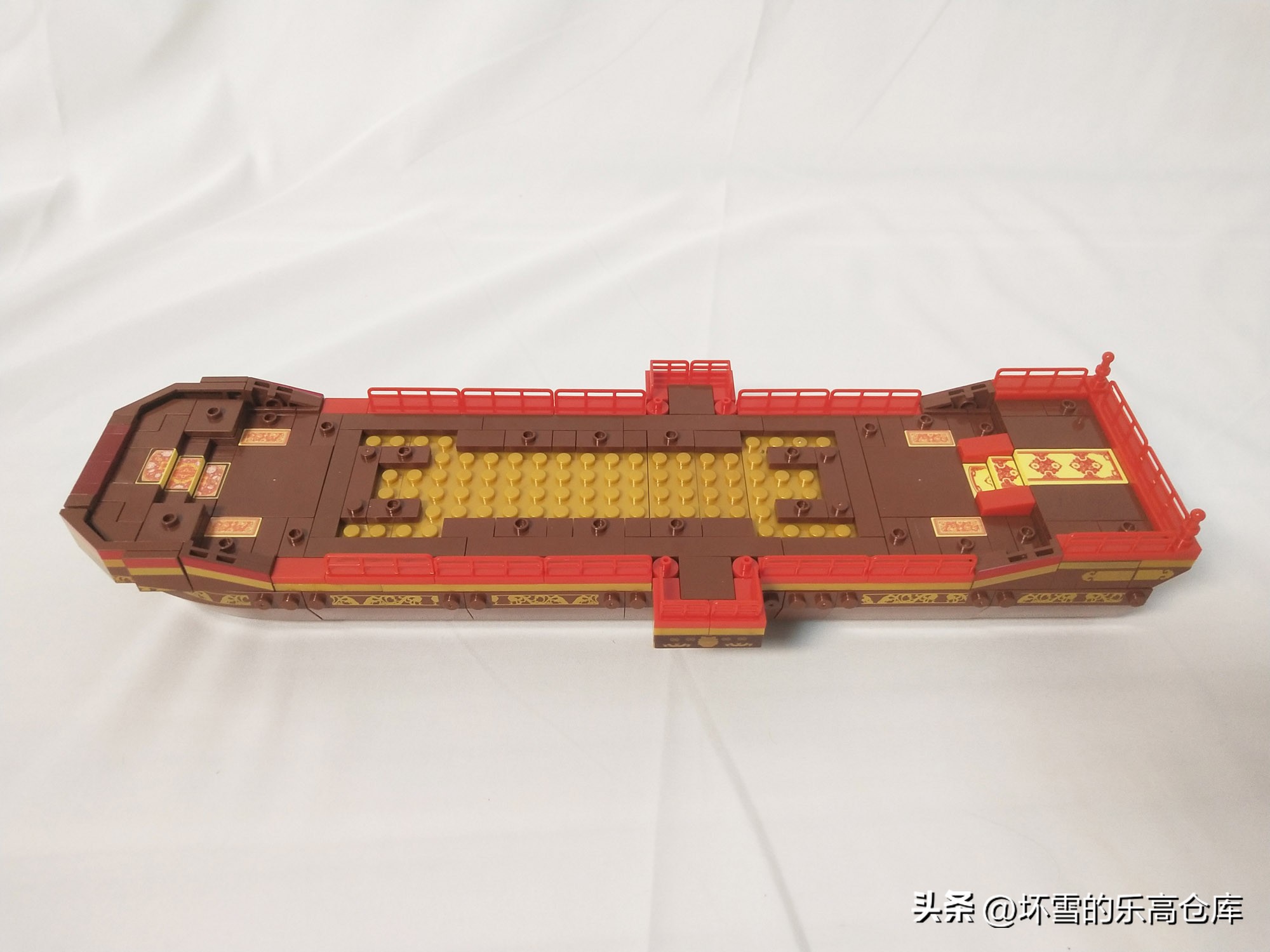 拼搭森宝积木,森宝积木故宫角楼拼搭过程