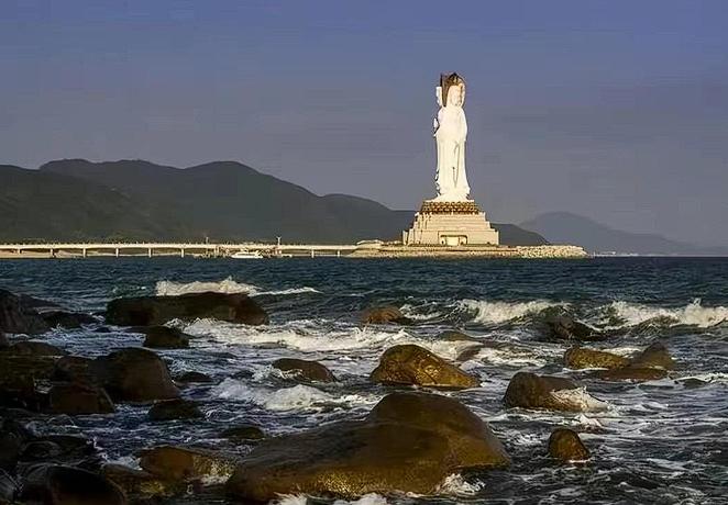 张晖耗费8亿建108米南海观音像,南海观音像创建者张晖