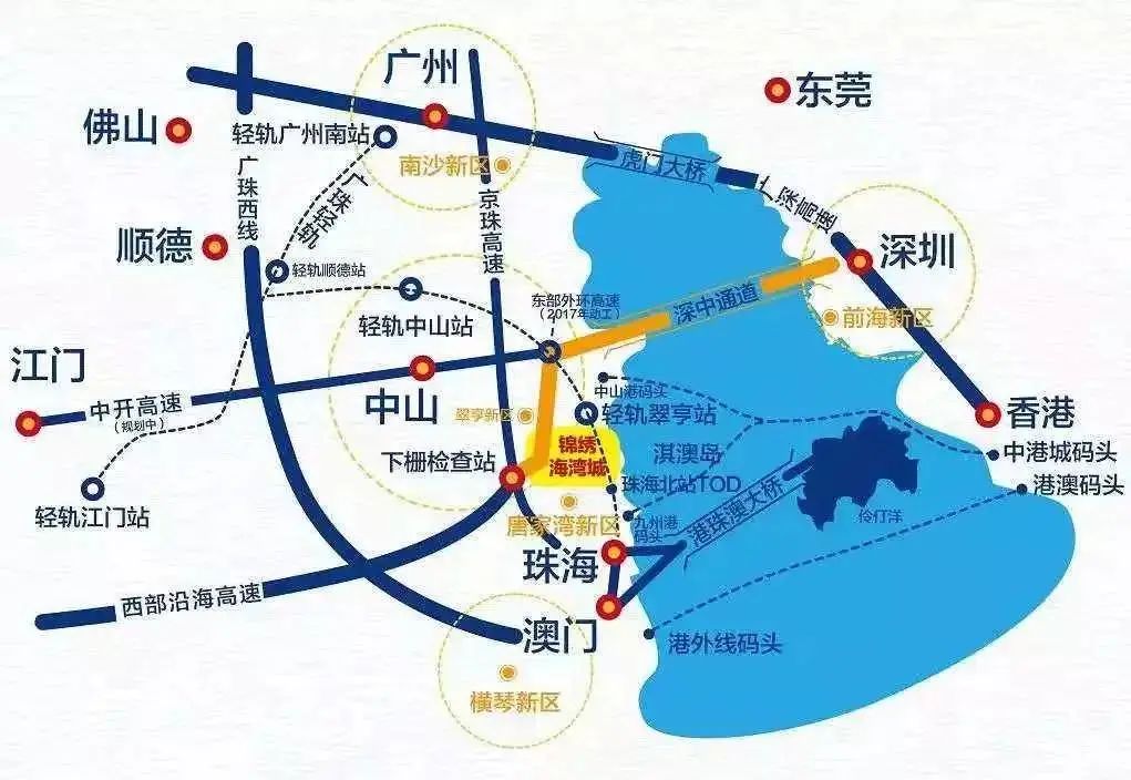 中山锦绣海湾城最新房价,中山南朗锦绣海湾城