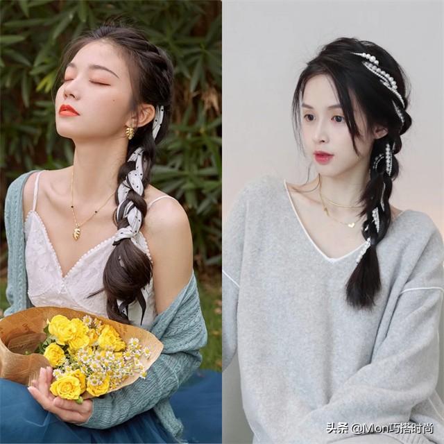 齐肩直发发型2022流行发型,2022年最流行的发型一刀切偏分