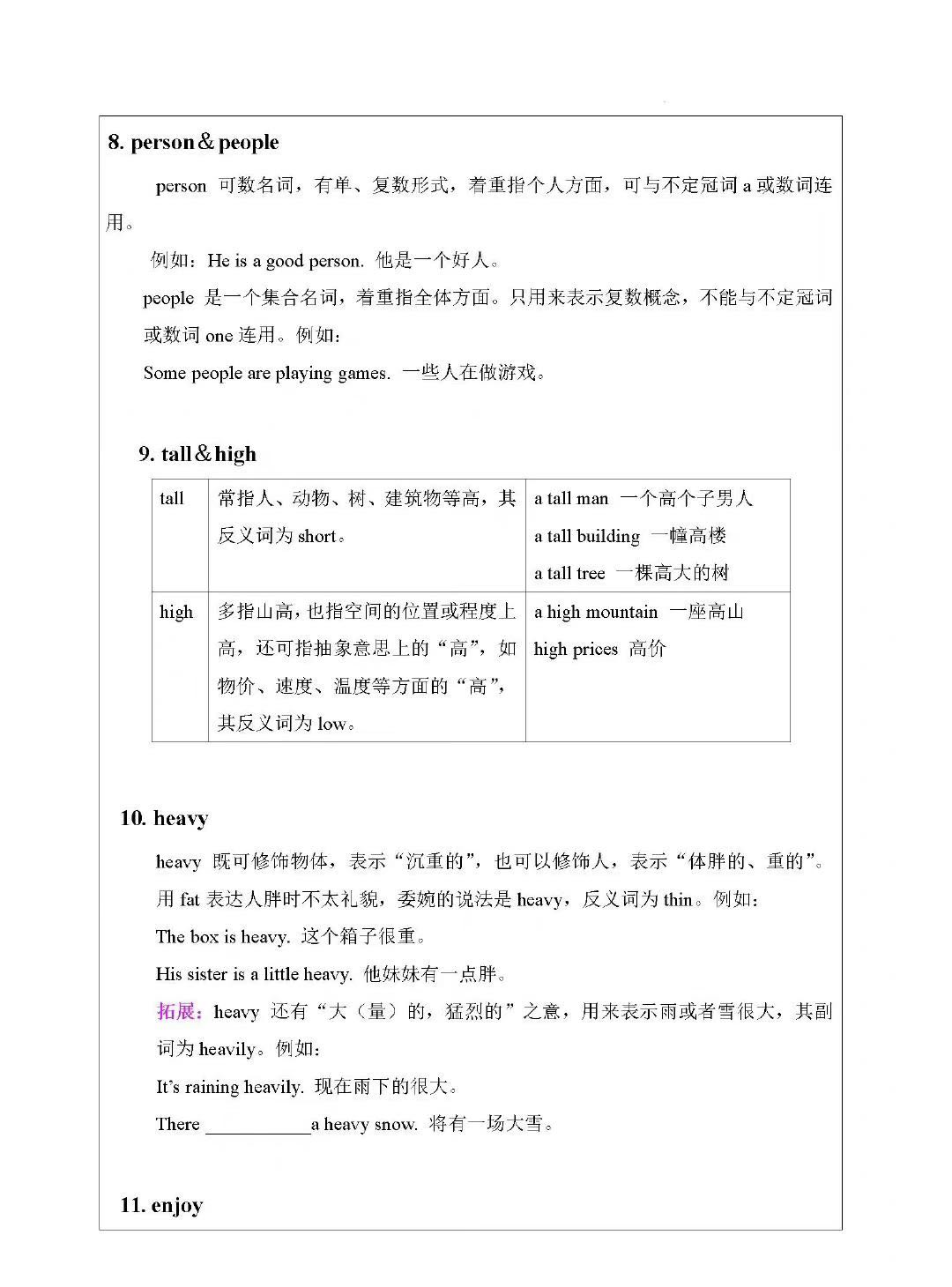 七年级下册英语unit10思维导图,七年级英语unit9思维导图