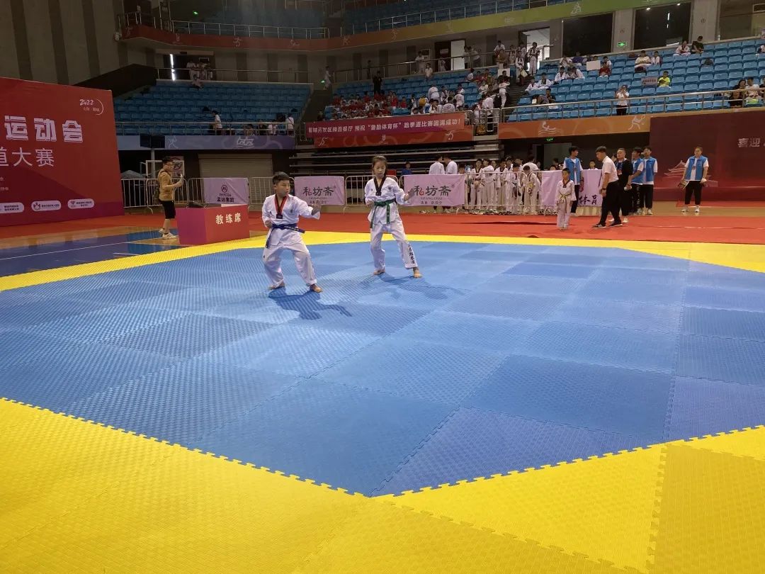 聊城第二届青少年运动会散打,聊城市第三届运动会开幕式跆拳道