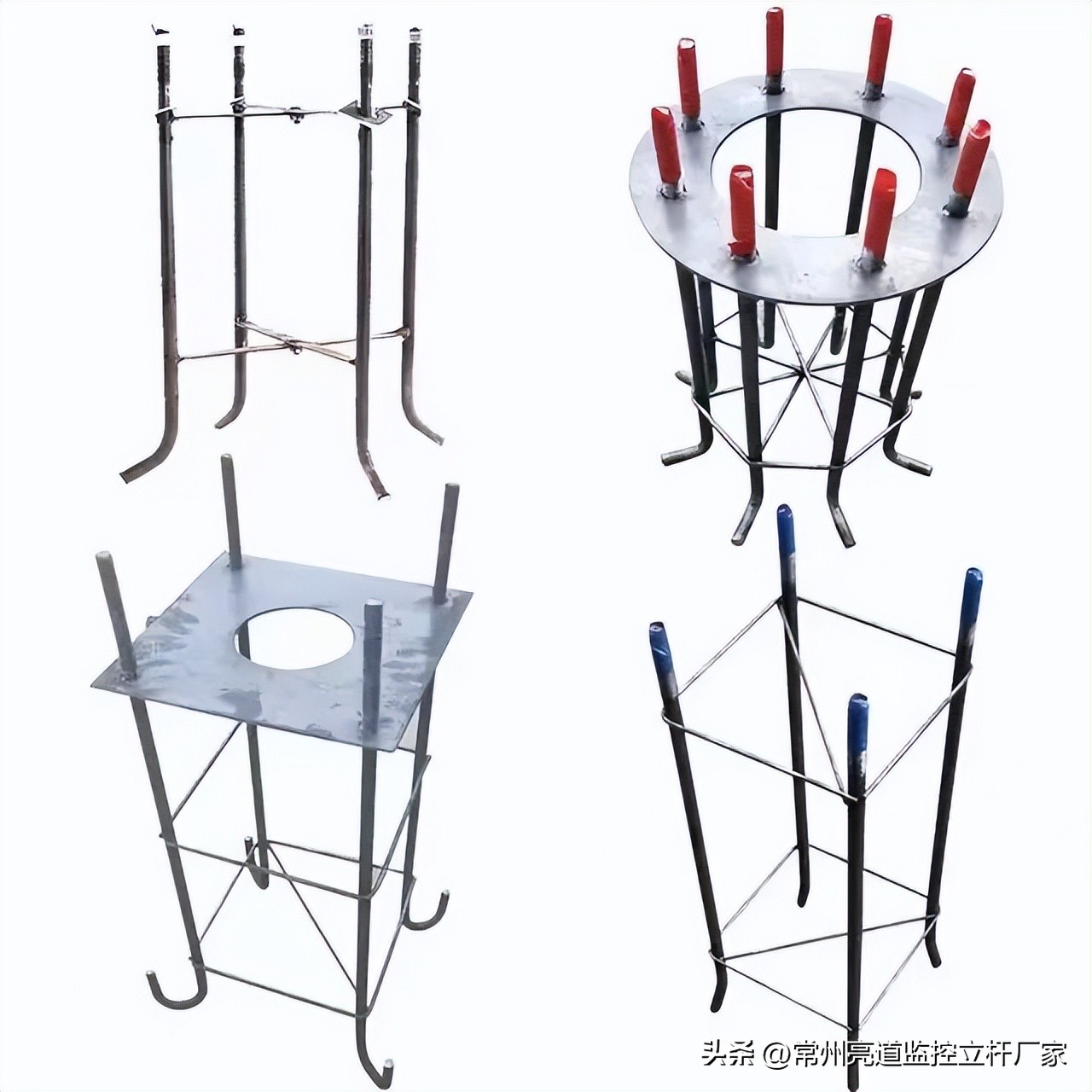 监控立杆的固定方式,一根监控立杆需要多少材料