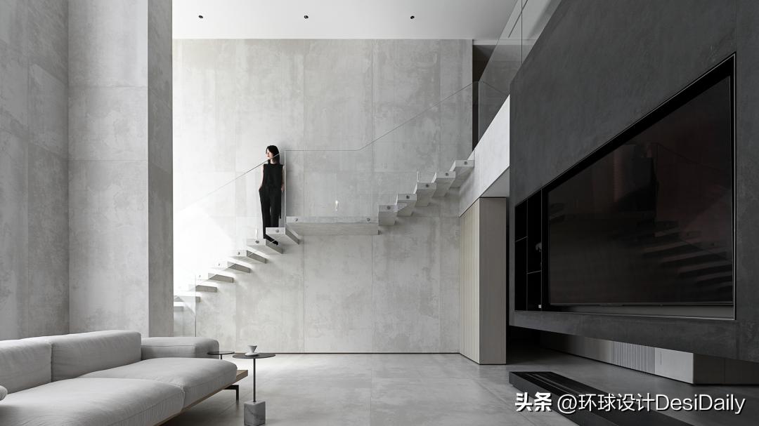 首发.刘捷｜680㎡极简顶复，空纳万境【环球设计3124期】