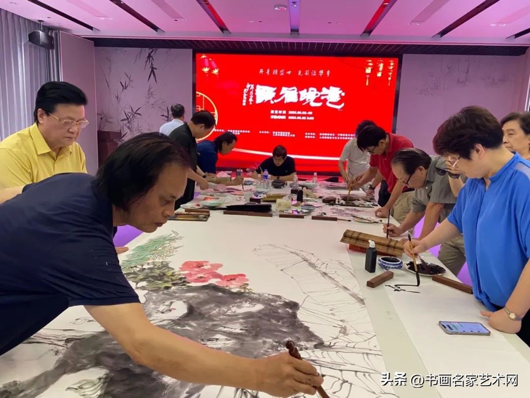 江浙沪皖海派绘画名家作品展,沪皖两地书画交流展在黄浦开展