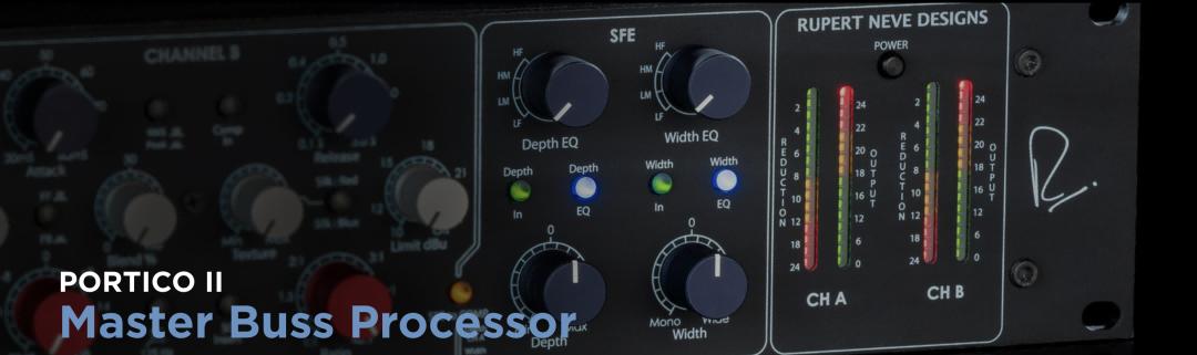 这就是总线处理的“终极*器武**”NeveDesignsMBP总线处理器功能详解