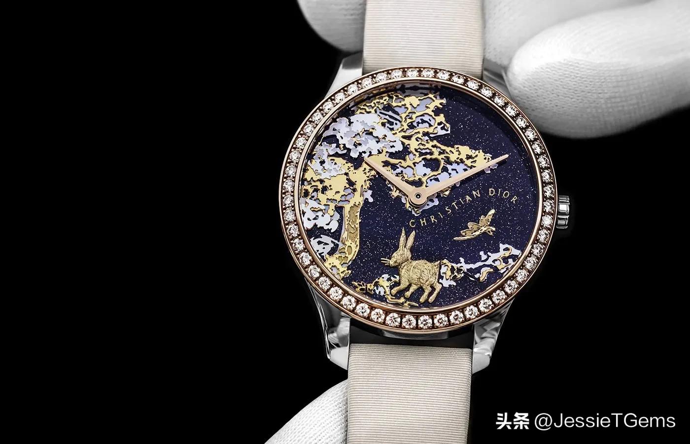 迪奥烈艳蓝金新年限定,dior迪奥千格鸟限定720