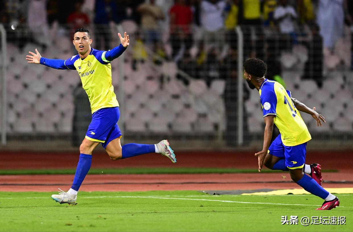 利雅得3-1补时15分钟进3球,利雅得c罗全场评分低搞笑集锦