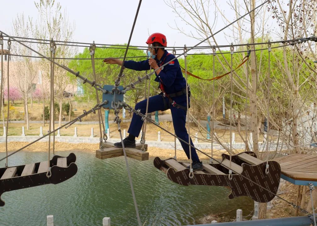 森林消防特勤大队的日常训练,森林消防中队扎实开展各项工作