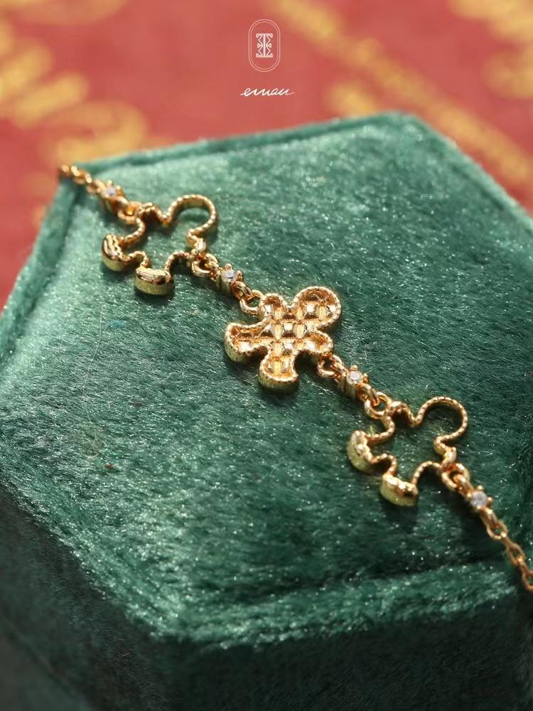 圣诞节的仪式感手镯,圣诞节礼物高级感精致