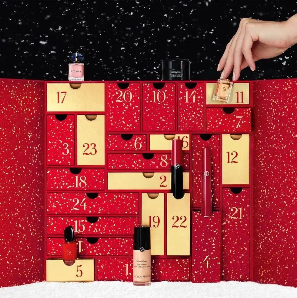 美妆圣诞日历,圣诞彩妆日历