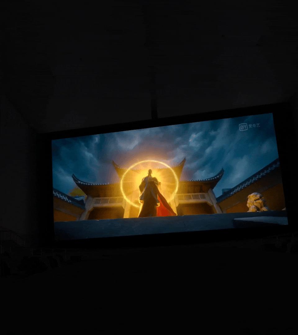 200寸巨幕看电影,200寸巨幕电影院