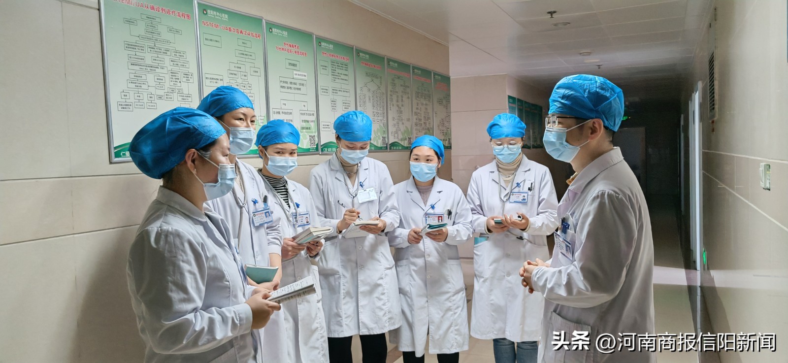 信阳市中心医院胡伟：站窗口、下临床，5年多时间轮转10多个科室