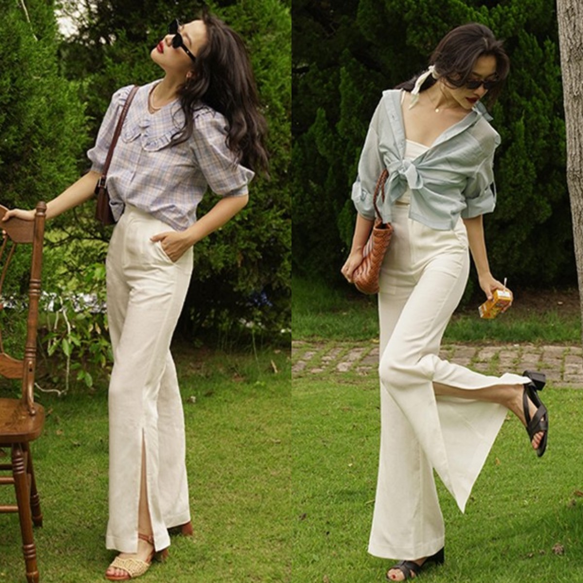 好看的裤子潮流推荐显高,今年流行什么裤子显高又有气质