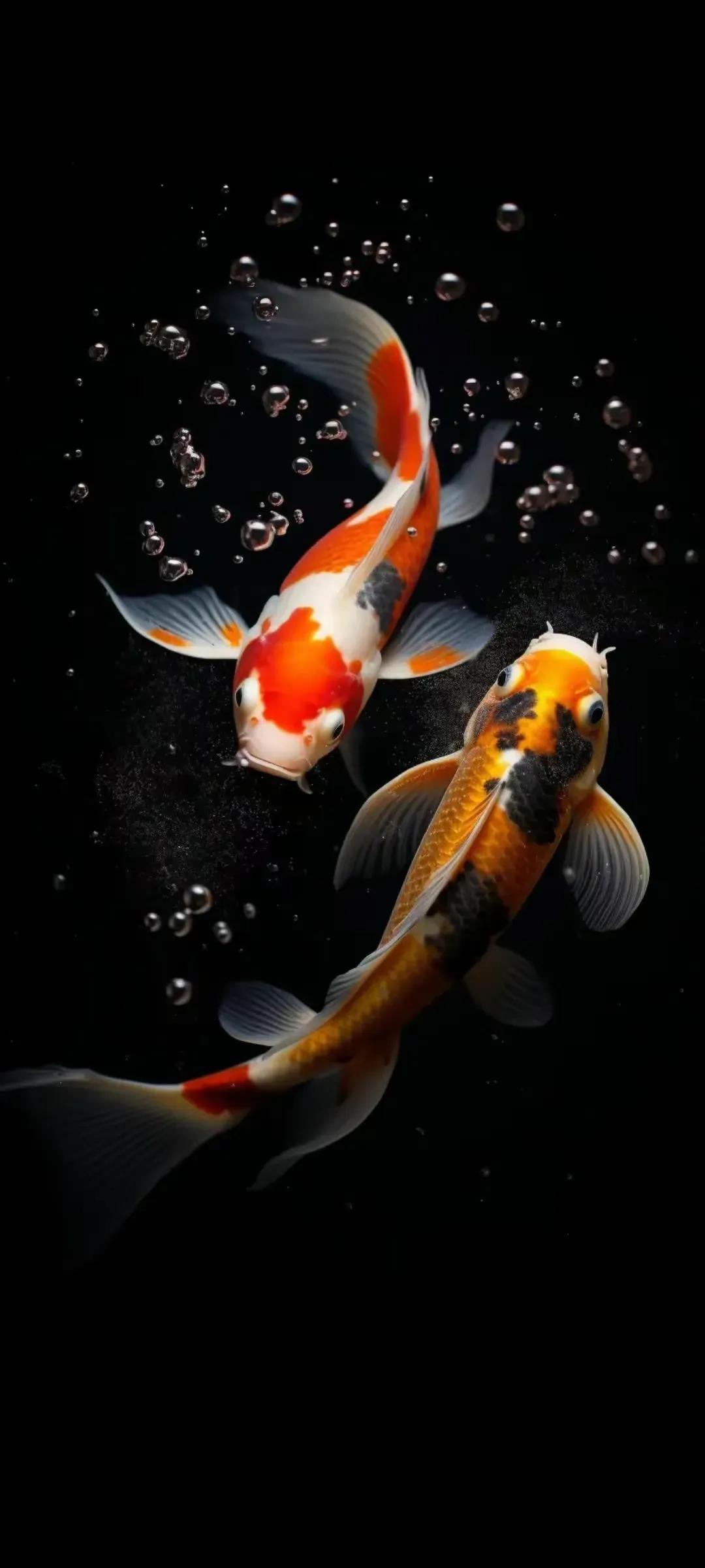 多姿多彩锦鲤图片,锦鲤鱼的照片大全大图可爱