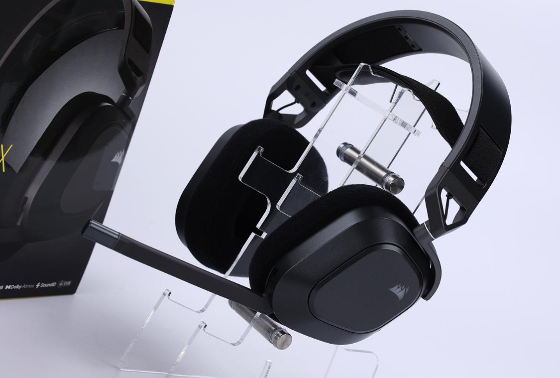 电竞游戏耳机可调节,海盗船耳机hs80max闷耳朵吗