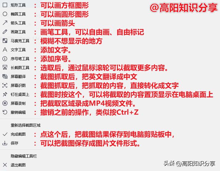 电脑用什么软件截图好，来看看强大的QQ截图功能