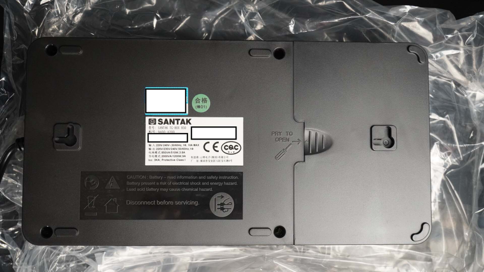 山特tgbox850连接海康威视nas,nas必备电视