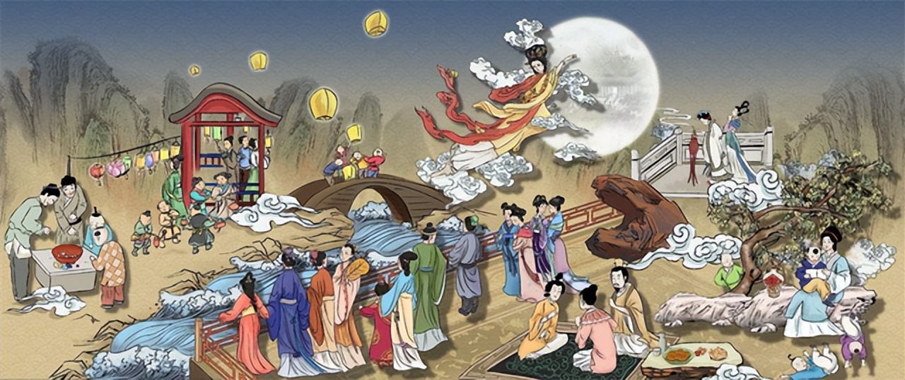 关于中秋节的来历习俗传说故事,中秋节习俗来历传说故事