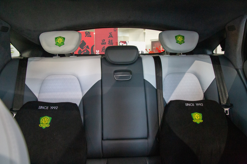 【实拍极狐阿尔法S国安版：经典黄绿配色，个性化定制销售】